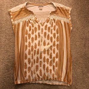 Lucky Brand bohemian shirt